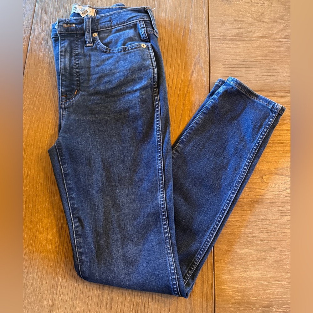 Madewell 10” high rise skinny jeans